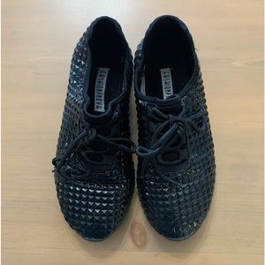 Fashion Nova Black Gem Sneakers
